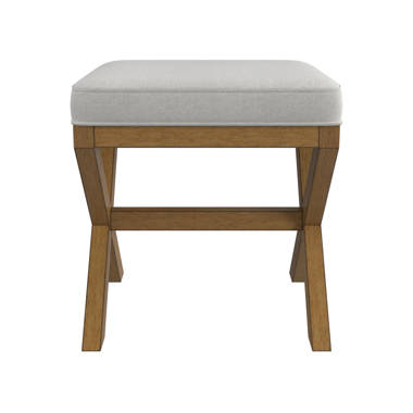 Ophelia Co Sariah Solid Wood Accent Stool Reviews Wayfair